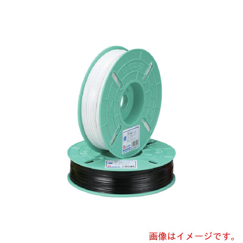 共和　ビニタイ　PVCリール巻　4mm×600M　黒　【品番：QC-600-7A】