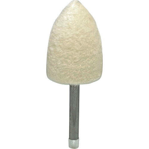 【メール便対応】日本精密機械工作　リューター　中国製軸付フェルトバフ　【品番：F5216】