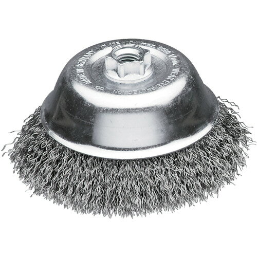 LESSMANN　工業用カップブラシ　Φ75　鋼線　線径0．3　【品番：423164】