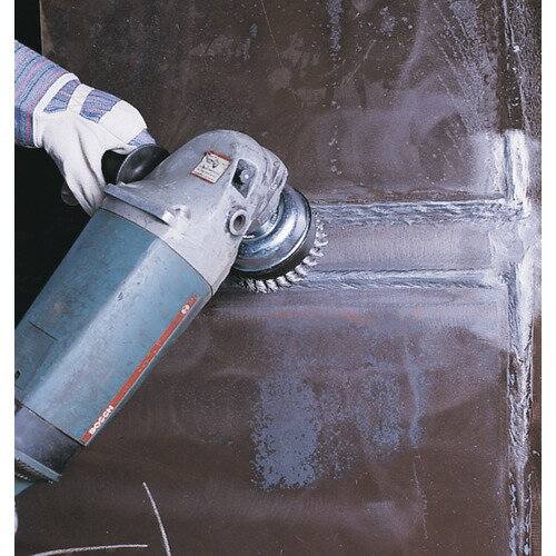 LESSMANN　工業用カップブラシ　Φ75　鋼線　線径0．3　【品番：423164】