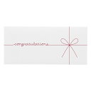 【メール便対応】マルアイ(〇愛) ギフト券袋 congratula W 【品番:GF-CW】