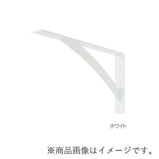 ●入数： 1本 ●サイズ： 150×300 ●A＝150、B＝300、W＝38、t＝4.5mm、皿穴数 3/3、耐荷重（1本） 80kg（図参照） ●材質： 鋼板 ●仕上： ホワイト ●付属ネジ： 皿タッピンネジ 5.0×16、5.0×45 【メーカー名】（株）MARUKI HARDWARE CORPORATION（旧 丸喜金属本社） 【メーカー品番】N-475