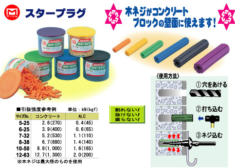 マーベル　スタープラグ　イエロー　【品番：6-25】