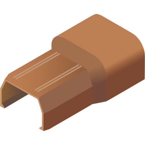 【メール便対応】マサル工業　ニュー・エフモール付属品　フレキコネクター　2号　ブラウン　【品番：SFMFC26】