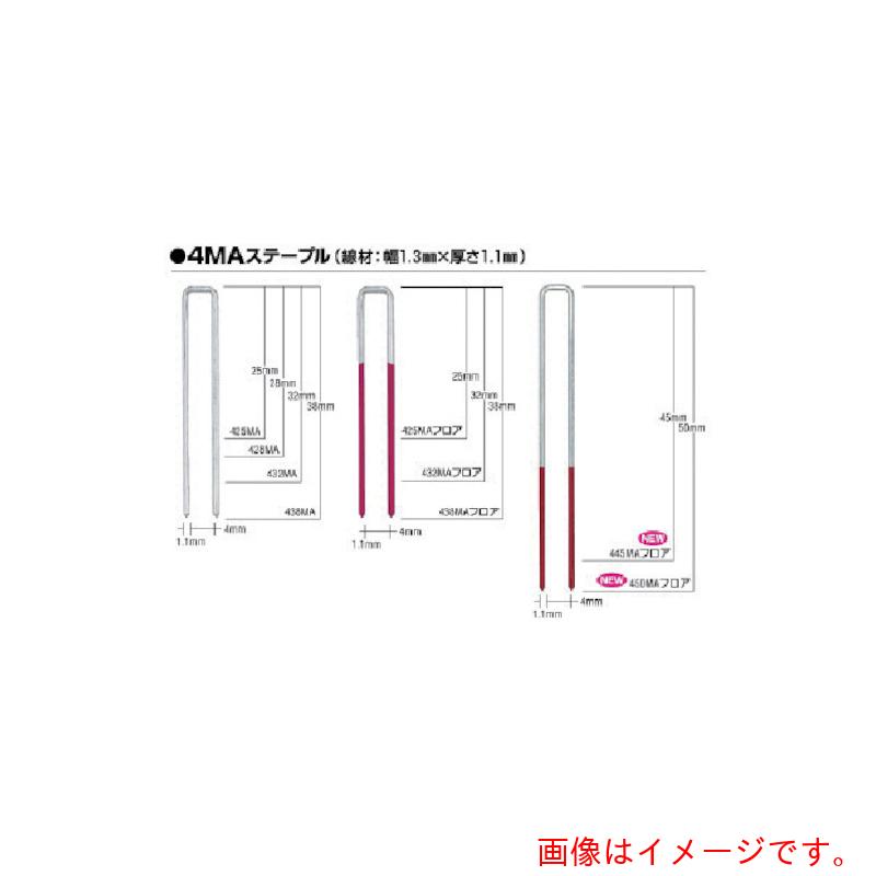 マックス　MAX　フロアーステープル　肩幅4mm　長さ38mm　3000本入り　【品番：438MA-F】(4.0)