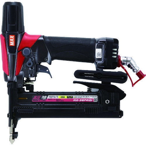 Box Nailing Machines - マックス　MAX　エア釘打機（ステープル用）　高圧4MAステープルタッカ　19〜38mm　エアダスタ付き　【品番：HA-38F4(D)】