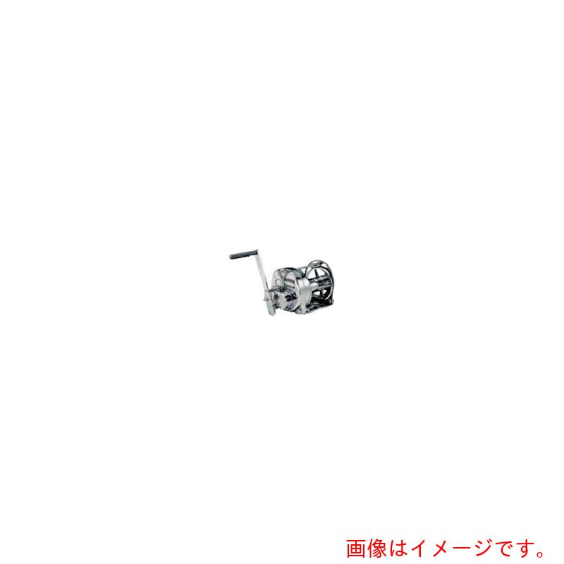 マックスプル工業（MAXPULL）　ステンレス手動ウインチ（バフ研磨・防滴ブレーキ式）　【品番：SB-10-SIC】