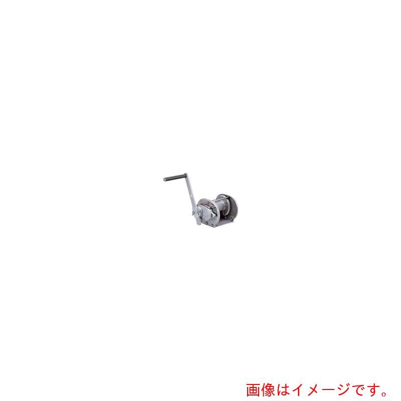 特長 ●特殊クラッチカバーの中にストッパーを内蔵した方式で誤操作が出来ない構造のため、危険性もなく安全な作業を行うことが出来ます。 用途 ●学校体育用各種ネットの昇降 ●バスケット用ゴールボードの昇降装置 ●公園などの公共設備 仕様 ●最大能力(t)：0.1 ●減速比：1/1.00 ●ワイヤ巻取量(mm×m)：5×35 ●ハンドル長(有効最大値)(mm)：250 ●ストッパー内蔵式 ●メカニカルブレーキ型 ●ハンドル操作は回転式となります 材質 ●ボディー:ステンレス（SUS-304）の外面にメタリック塗装を施しています 質量・質量単位 ●7.4kg 注意事項 ●外部からのブレーキ解除は出来ません ●ワイヤロープは付属しておりません。別途ご用意下さい。 ●別途送料 【メーカー名】マックスプル工業（株） 【メーカー品番】ST-1-SI