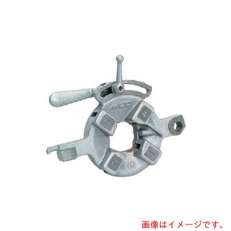 特長 ●ねじ切り機用の刃を組み込むことにより、電線管用ねじを加工する装置です。 仕様 ●寸法：薄鋼電線管用C15〜75 ●MCC　ダイヘッド　薄鋼C15−75 質量・質量単位 ●5.5kg 【メーカー名】（株）MCCコーポレーション 【メーカー品番】PMDCC75