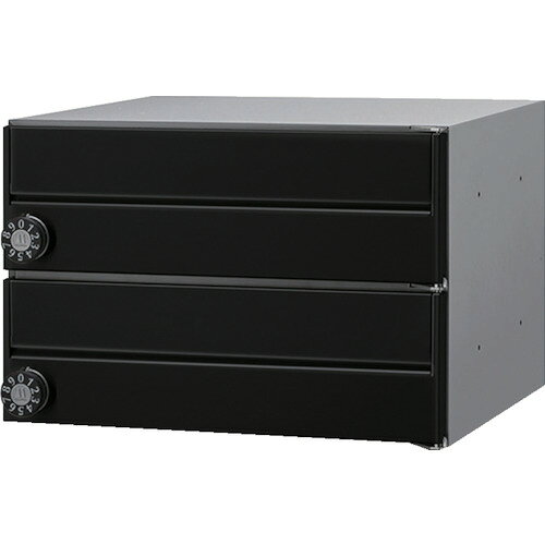 田島メタルワーク　メイルボックス（前入前出）MX−8e−2B　【品番：MX-8E-2B】