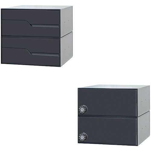 田島メタルワーク　メイルボックス（前入後出）MX−92−28FBU−2−B　【品番：MX-92-28FBU-2-B】