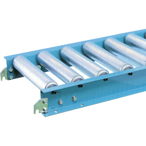 三鈴工機（MISUZU）　スチールローラコンベヤ　MS57B型2．1T　ローラー幅200P77　1．0m　【品番：MS57B-200710】