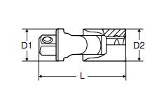 ��͹������ߥȥ�����3/8��9.5mm�� ��˥С����른�祤��ȡ������֡�3UJ��