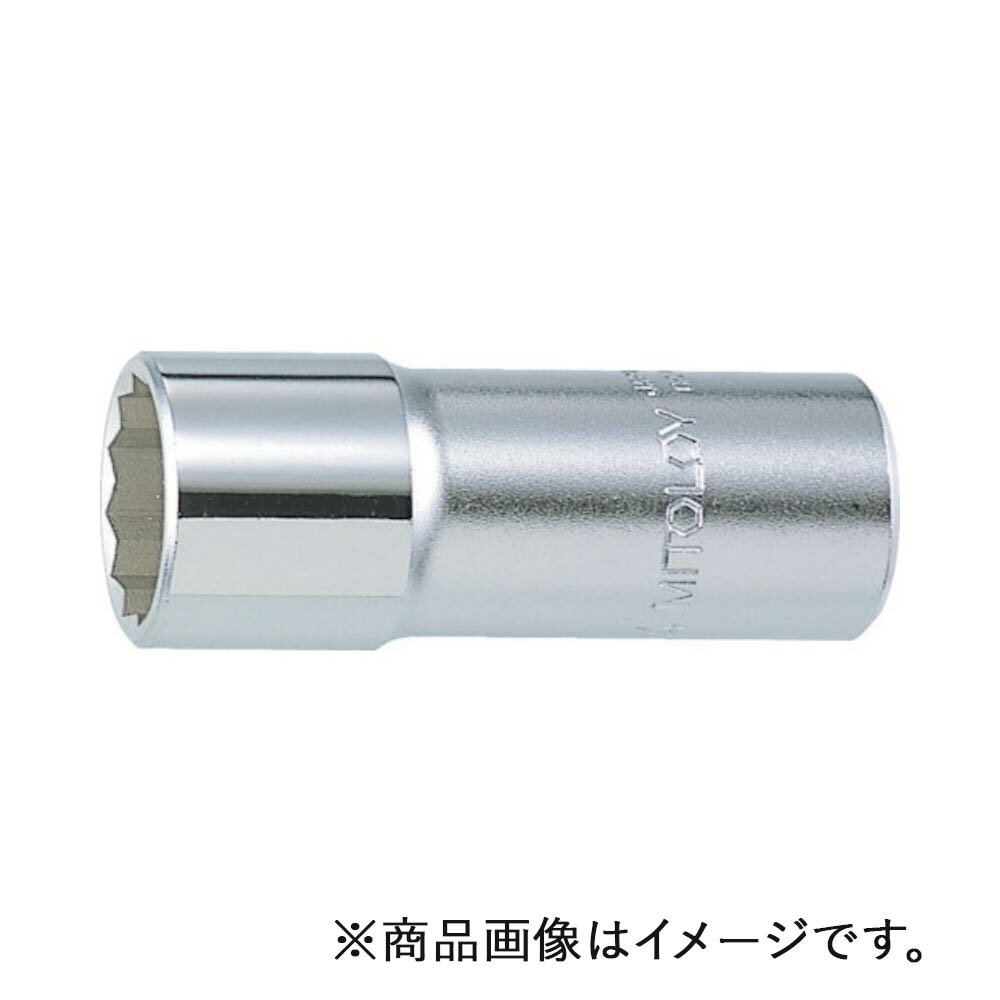 水戸工機　ミトロイ　1/2（12.7mm） スペアソケット（ディープタイプ） 12角 10mm　【品番：4ML-10】