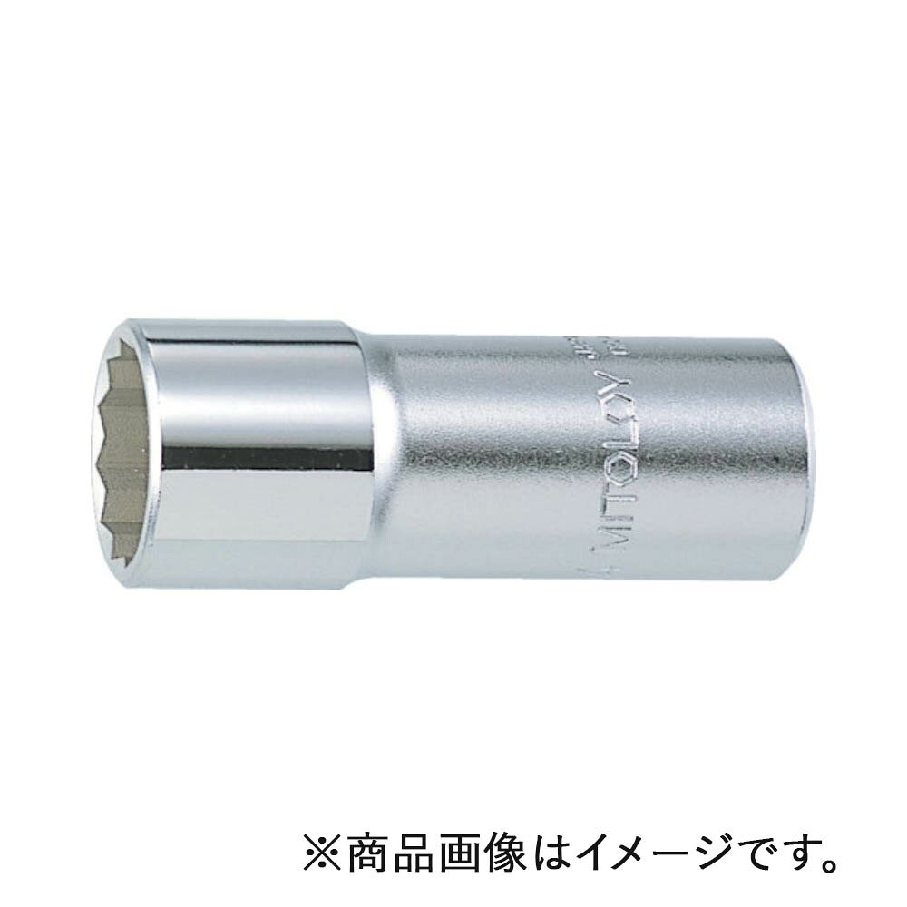 水戸工機　ミトロイ　1/2（12.7mm） スペアソケット（ディープタイプ） 12角 27mm　【品番：4ML-27】(4)