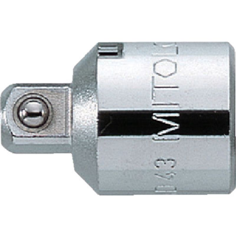 【メール便対応】水戸工機　ミトロイ　1/2（12.7mm） アダプター 1/2X3/8　【品番：AD43】