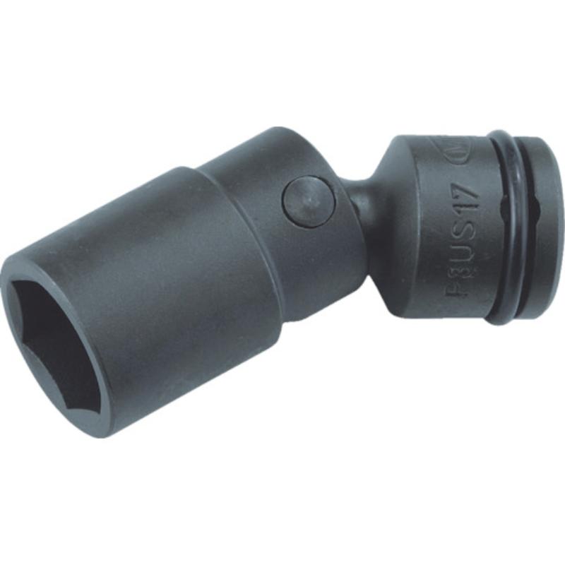 水戸工機　ミトロイ　3/8（9.5mm） インパクトレンチ用 ユニバーサルソケット 6角 17mm　【品番：P3US17】