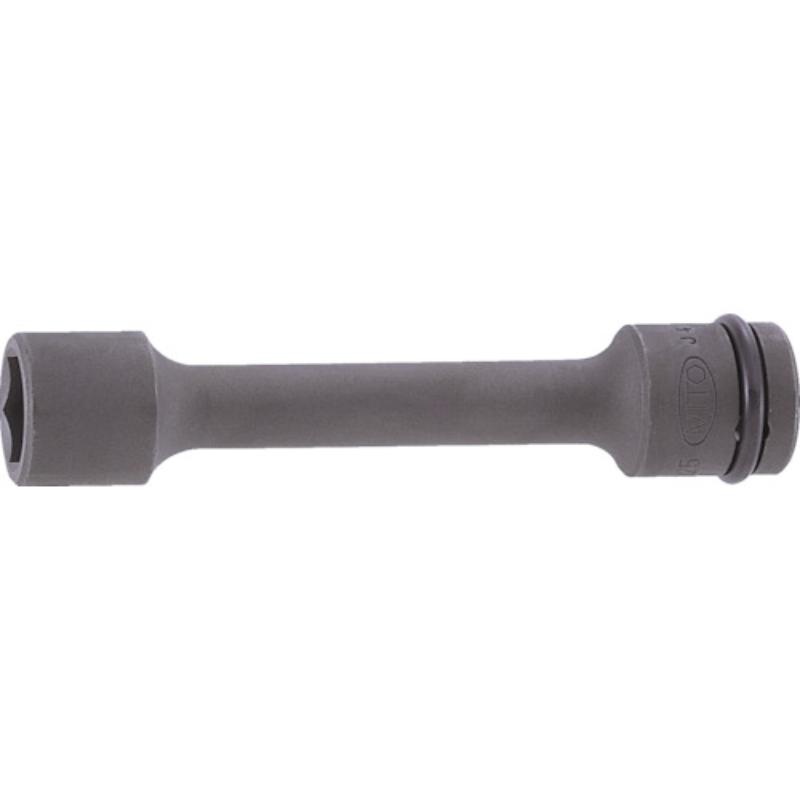 水戸工機　ミトロイ　1/2（12.7mm） インパクトレンチ用 エクステンションソケット 6角 17×125mm　【品番：P4ES17-125】