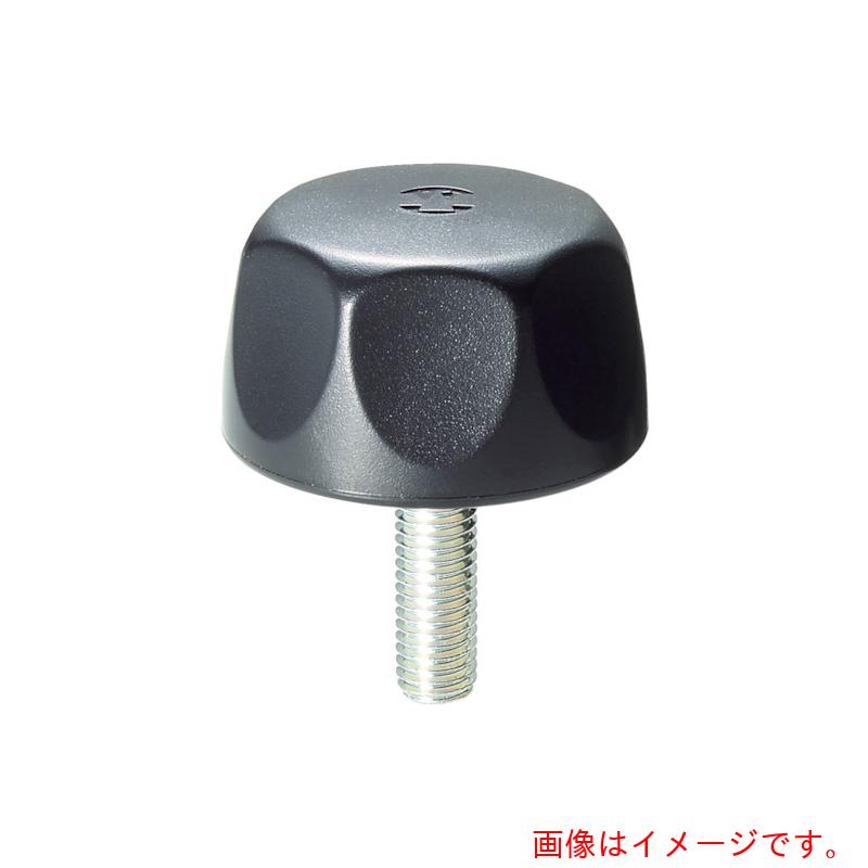 特長 ●2008年グッドデザイン賞受賞品、七角のデザインです。 用途 ●医療用具・食品・産業等各種機械、家具などに。 ●ご使用されている製品に使われているノブの代わりに。 ●DIYにご利用ください。 仕様 ●外径(mm)：40 ●ノブ高さ(mm)：25 ●ねじ寸法：8 ●ねじ長さ(mm)：10 ●色：黒 ●全長(mm)：35 ●耐熱温度(℃)：80℃ 材質 ●ノブ：ASA樹脂 ●おねじ：スチール三価クロメート 質量・質量単位 ●27.5g 【メーカー名】三星産業貿易（株） 【メーカー品番】ESK17-M8X10-BK