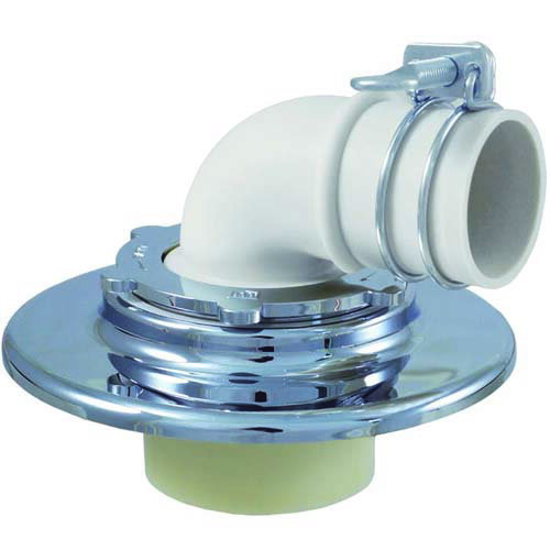 ミヤコ　ツバ広洗濯機排水金具　【品番：M44FPLH】