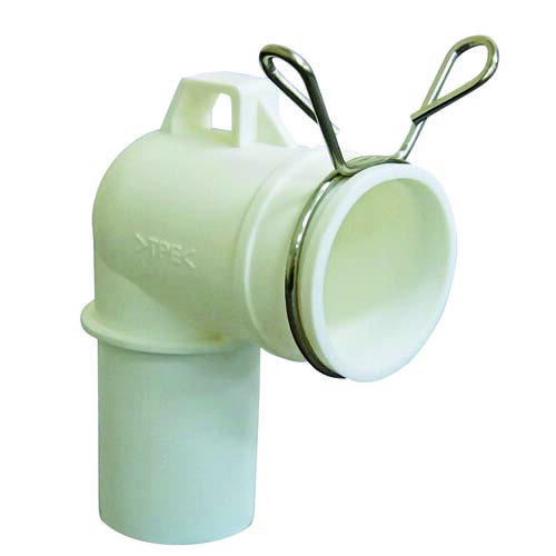 ミヤコ　洗濯機パン用エルボセット　スーパーホワイト　【品番：Z44X-ES】