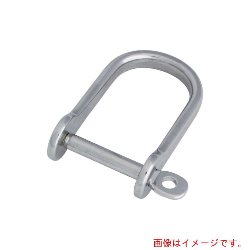 【メール便対応】水本機械製作所　ステンレス　ビッグ半丸シャックル　長さ50mm　内幅28mm　【品番：B-..