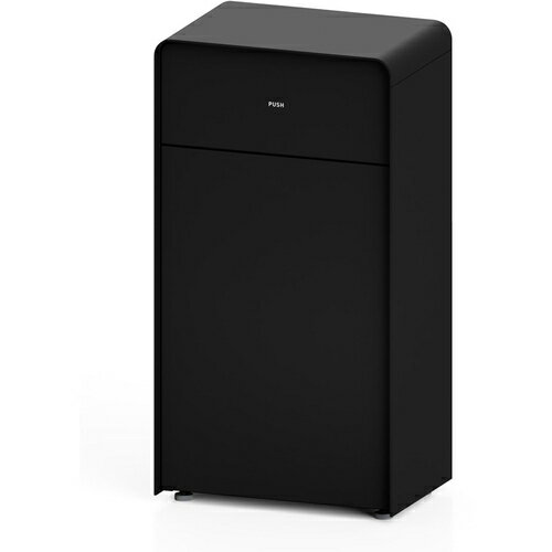 ミヅシマ工業 Mseries 中型屑入 ノーマル ブラック 【品番:3621120】