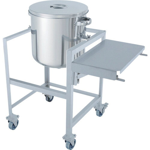 【別途送料あり】MONOVATE　鏡板型汎用容器　65L　架台付（作業台付）　【品番：DT...