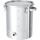 MONOVATE 片テーパー型密閉容器目盛付 クリップ式 20L 【品番:KTT-CTH-M-30】