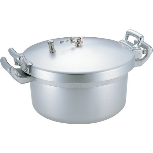 エムテートリマツ　ホクアアルミ業務用圧力鍋24L　【品番：001006002】
