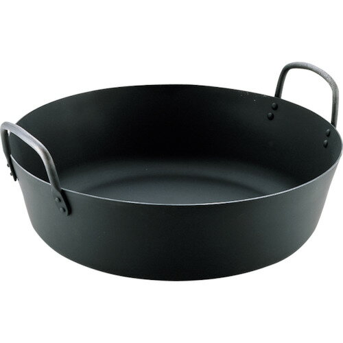 エムテートリマツ　MT　IH鉄揚鍋33cm（板厚3．2mm）　【品番：001024033】