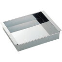 エムテートリマツ 18-0玉子豆腐器 関西型 24×27cm 【品番:016243024】