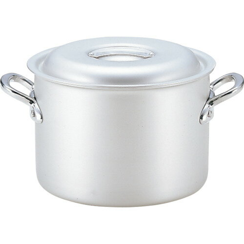 エムテートリマツ　業務用マイスターアルミ半寸胴鍋24cm　【品番：031591024】(3)