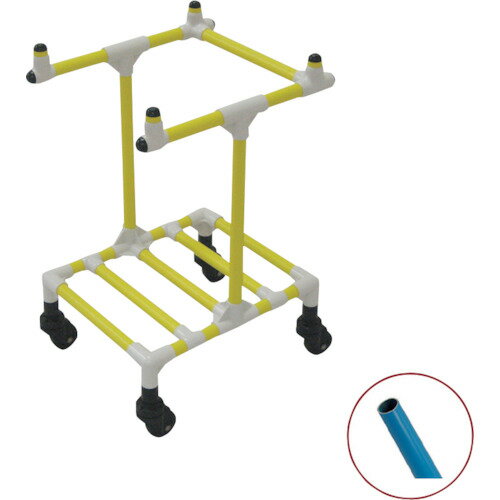 エムテートリマツ　抗菌イレクター　ゴミカート45L　B　【品番：054007002】