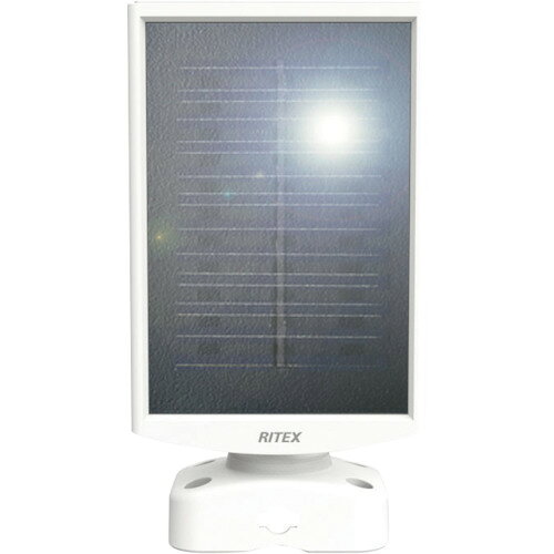 ムサシ　RITEX　5W1灯　フリーアーム式　LEDソーラーセンサーライト　【品番：S-11...