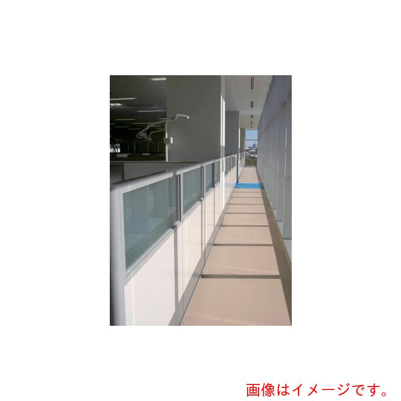 ナイキ（NAIKI）　上面ガラス・下面パネル塗装　450×50×1800　【品番：BGP-1804】