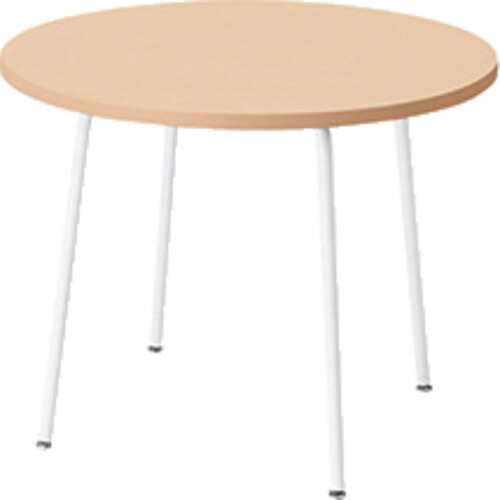 【別途送料あり】ナイキ（NAIKI）　ミーティングテーブル　【品番：KLPB90R-W-S】