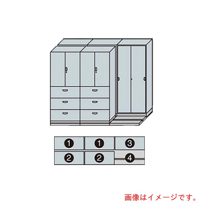 【別途送料あり】ナイキ（NAIKI）　2列3連ベースセット　【品番：MCW-2321-BB-W】