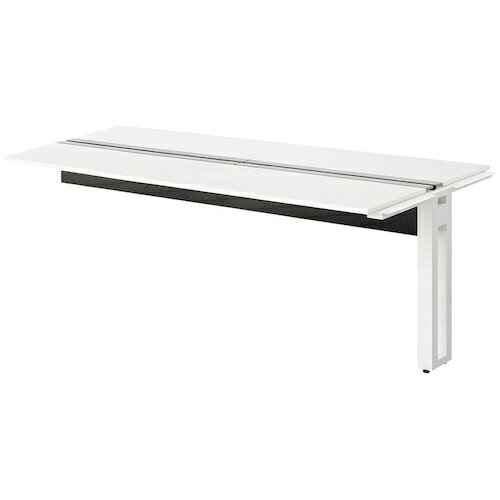 【別途送料あり】ナイキ（NAIKI）　ベンチデスク　【品番：MFH2414R-WH】(3)