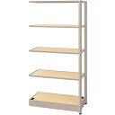 ナイキ(NAIKI) シェルフラック(連結型) メレム MU型/天板:シルクウッド 本体:サテンアッシュトープ/W925×H1813 【品番:MU-0918R-STS】