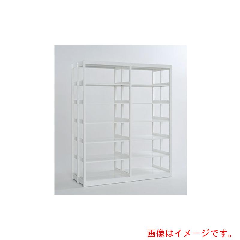 【別途送料あり】ナイキ（NAIKI）　複柱書架　【品番：NTMCR-87S-W】
