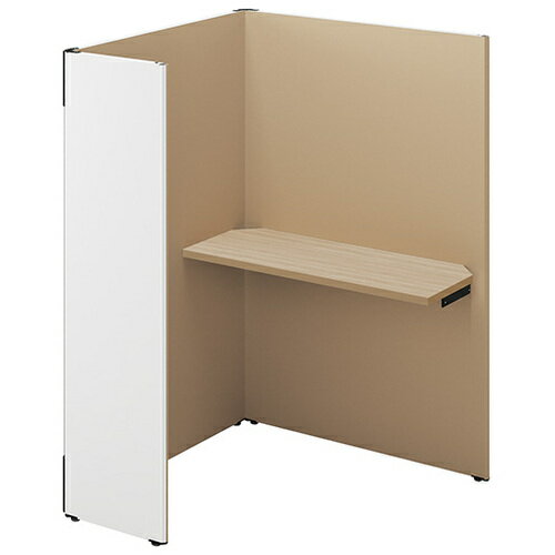 【別途送料あり】ナイキ(NAIKI) クローズブース ソロコート SCP型/外側パネル:サテンホワイト/内側パネル:キャメルH1500 【品番:SCP15104...