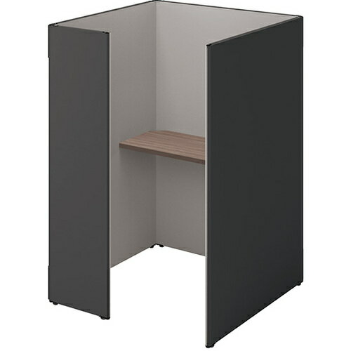 【別途送料あり】ナイキ(NAIKI) クローズブース ソロコート SCP型/外側パネル:サテンブラック/内側パネル:グレーH1500 【品番:SCP15104T...