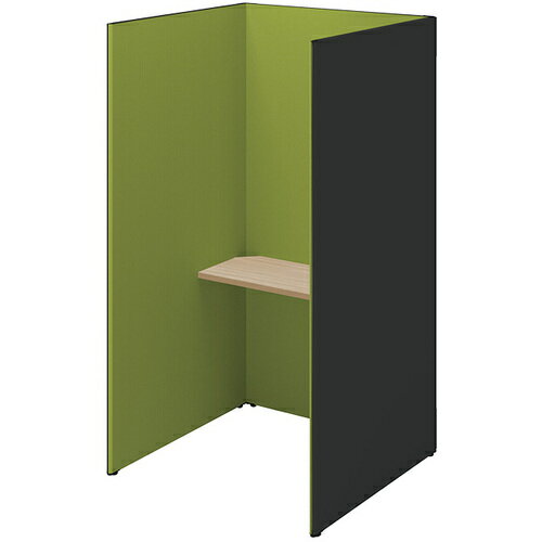 【別途送料あり】ナイキ(NAIKI) クローズブース ソロコート SCP型/外側パネル:サテンブラック/内側パネル:グリーンH1900 【品番:SCP19103...