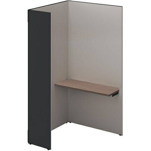 【別途送料あり】ナイキ(NAIKI) クローズブース ソロコート SCP型/外側パネル:サテンブラック/内側パネル:グレーH1900 【品番:SCP19104T...