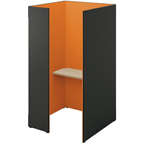 【別途送料あり】ナイキ(NAIKI) クローズブース ソロコート SCP型/外側パネル:サテンブラック/内側パネル:オレンジH1900 【品番:SCP19104...