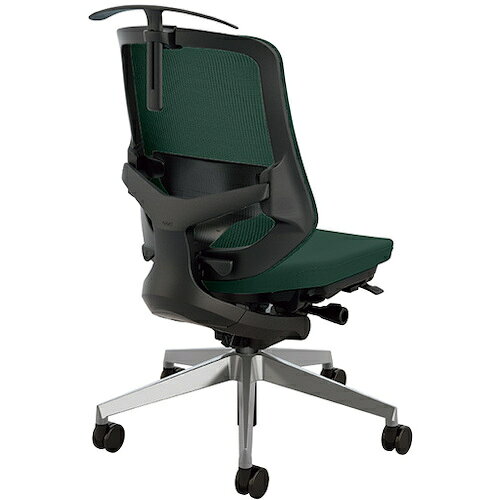 【別途送料あり】ナイキ（NAIKI）　事務用チェア　【品番：SLENB512AFHB-PDGR】