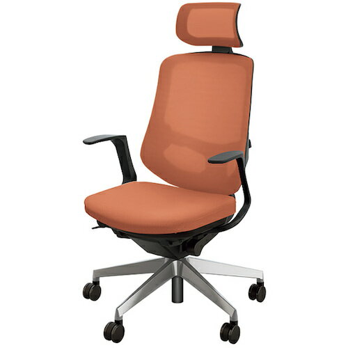 【別途送料あり】ナイキ（NAIKI）　事務用チェア　【品番：SLENB515AF-PTE】