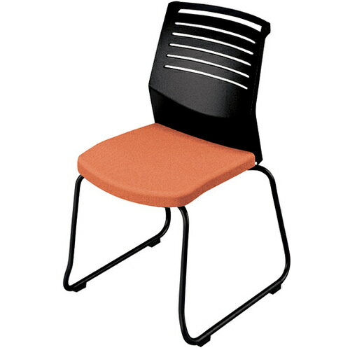 ナイキ（NAIKI）　ミーティングチェアー（肘無）　E290型　オセディア　osedia　【品番：E292F-B1-PTE】