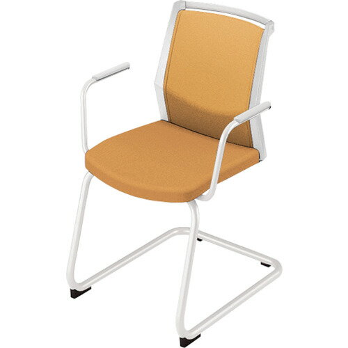 【別途送料あり】ナイキ（NAIKI）　ミーティングチェアー（肘付）　E290型　オセディア　osedia　【品番：E298FK-H3-PYE】